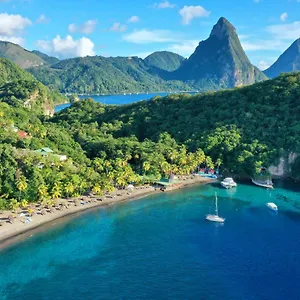 Курортный комплекс Jade Mountain, Суфриер